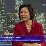 Loida Nicholas Lewis: US Pinoys for Good Governance (Video)