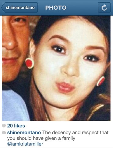 krista miller cesar montano cruz sunshine legal options showbiz against daw kay katotohanan ang affair wala ah balita huling naman