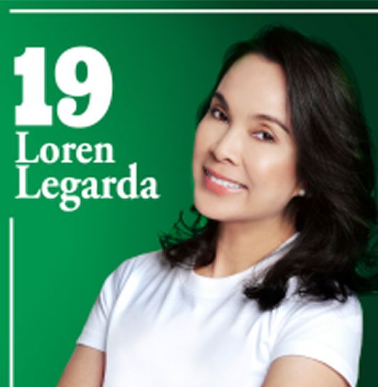 <b>Loren Legarda</b> Profile, Bios, &amp; Platform (Senatorial Candidates #19) <b>...</b> - Loren-Legarda-Senator