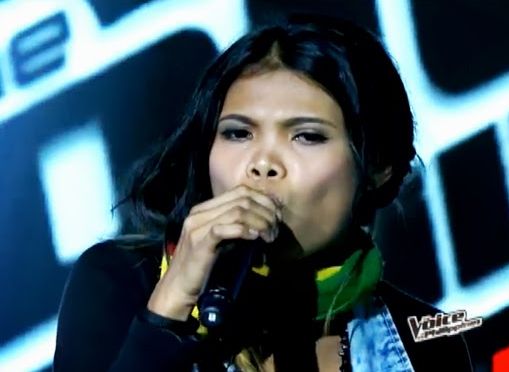 Jessica Corpuz has proven her worth as a singer but Apl.de.ap picked Cora dela Cruz to move on to the next round of the competition. - Cora-dela-Cruz