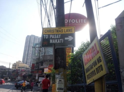 Christmas 2013 Traffic Regulations Issued By MMDA (Christmas Lane ...