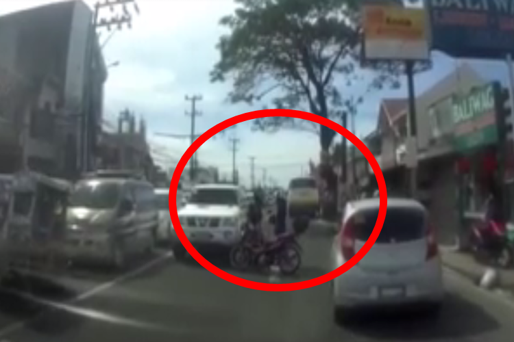 Reckless Driver Crashes Car Into Motorcycle In Tanza, Cavite Goes Viral!