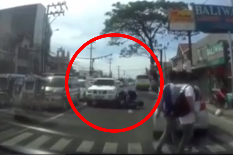 Reckless Driver Crashes Car Into Motorcycle In Tanza, Cavite Goes Viral!