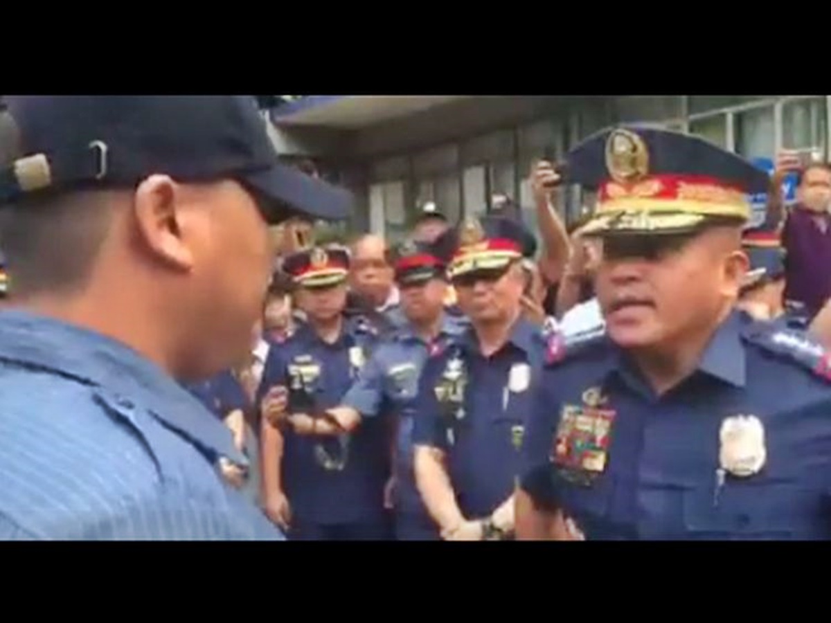 Disappointed Pnp Chief Bato Dela Rosa Chides Cops Allegedly Involved