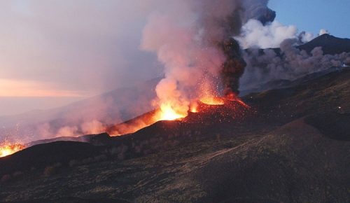 Volcano Explosion
