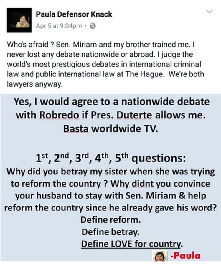 Paula Defensor