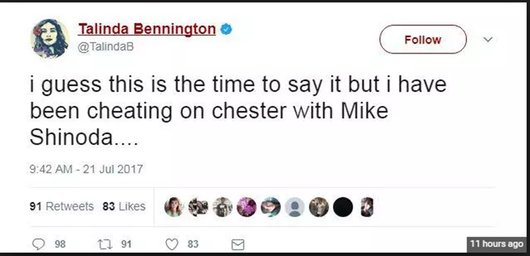 Chester Bennington’s Wife