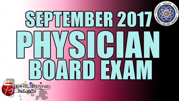 September 2017 Physician Board Exam