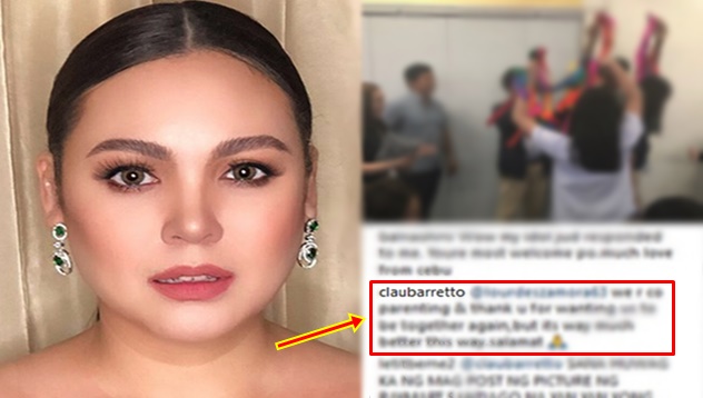 Claudine Barretto Reacts To Comment On Photo With Raymart Santiago