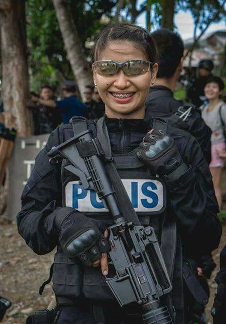 Beautiful Woman Joins SWAT Training In All-Male Team For Class 'ALAKDAN'