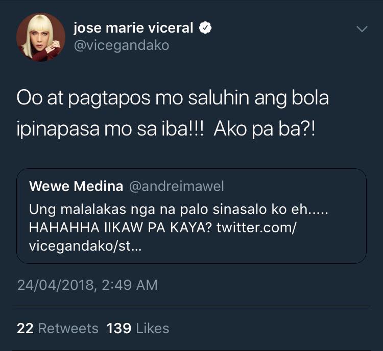 Vice Ganda, Wewe Medina