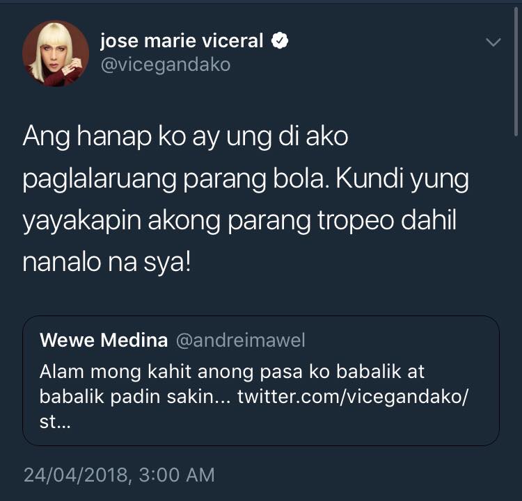 Vice Ganda, Wewe Medina