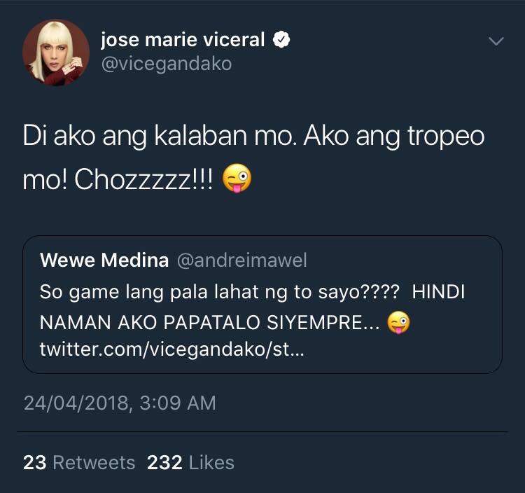 Vice Ganda, Wewe Medina