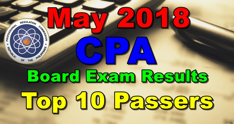 May 2018 CPA Board Exam