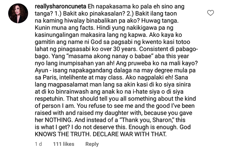 Sharon Cuneta