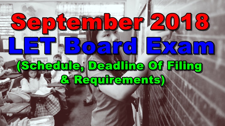 Prc Board Exam Schedule 2013 Ecea