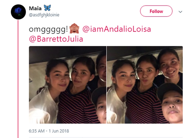 Loisa Andalio, Julia Barretto