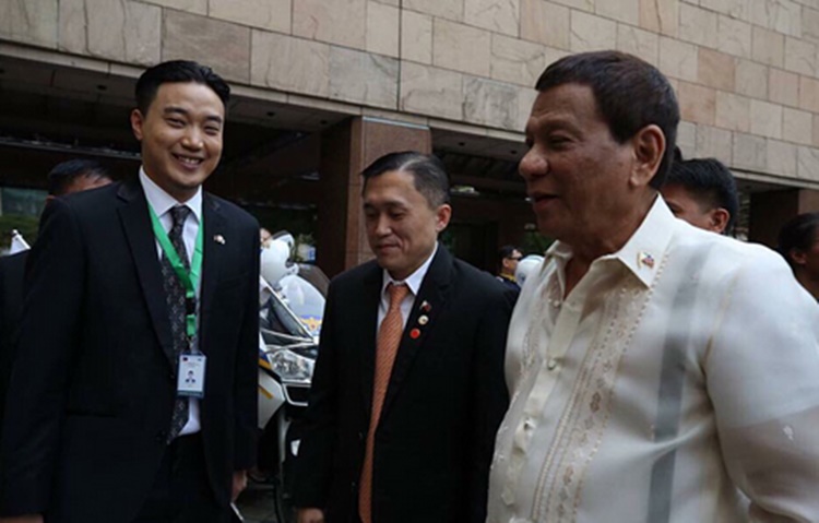 Ryan Bang, Pres. Rodrigo Duterte