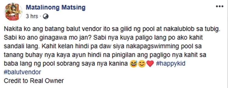 Young Balut Vendor