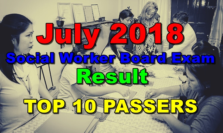 July 2018 Social Worker Board Exam