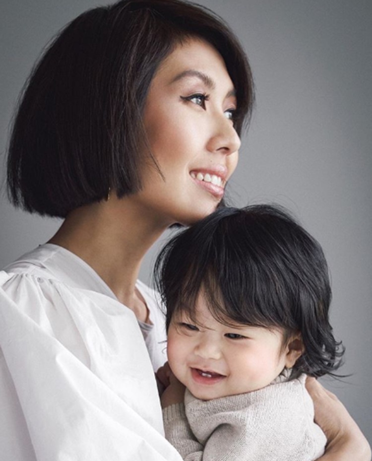 Liz Uy and Baby Xavi