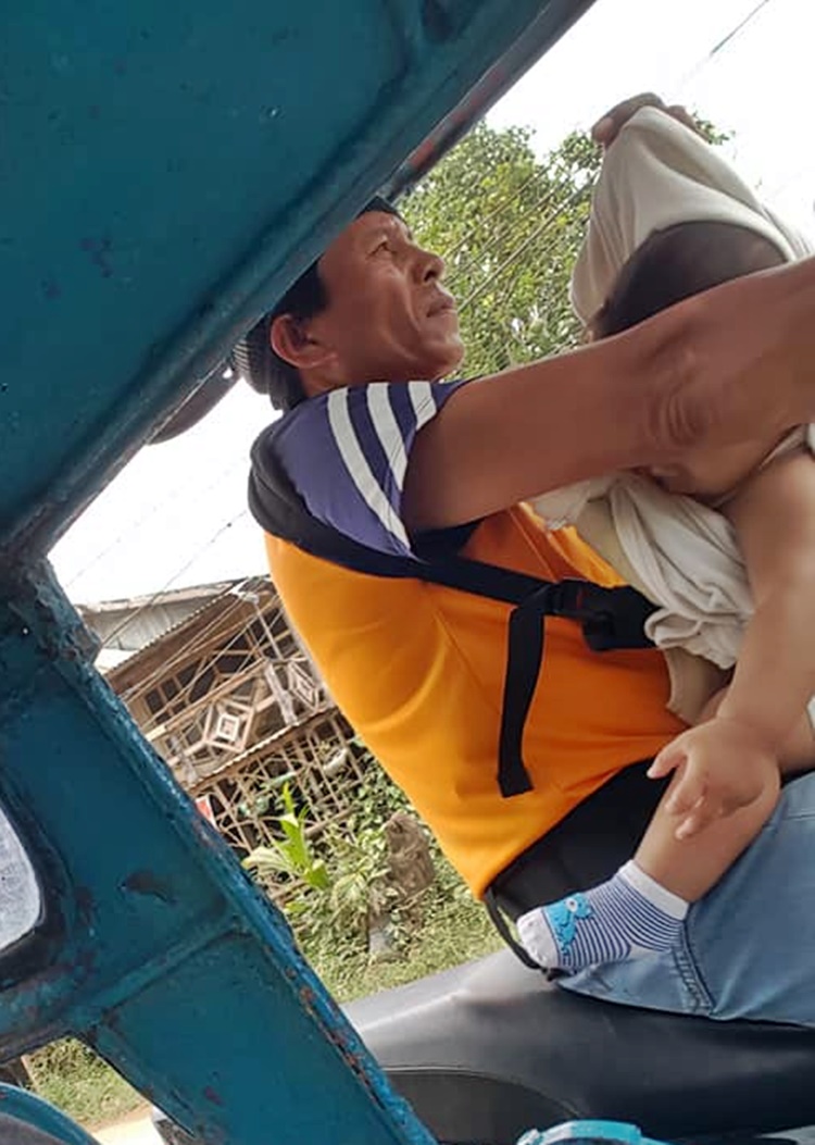 Tricycle driver who went viral