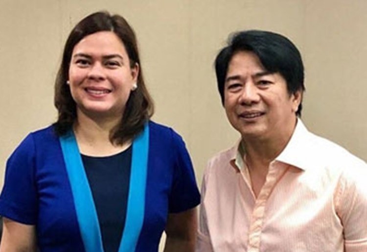 Willie Revillame and Sara Duterte