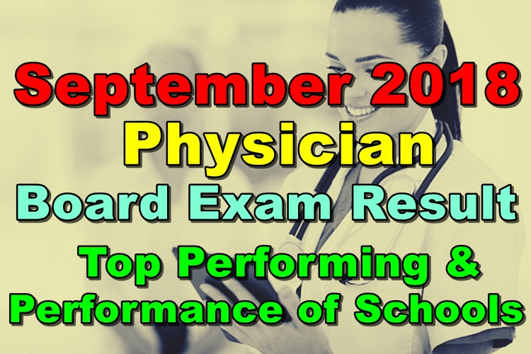 September 2018 Physician Board Exam