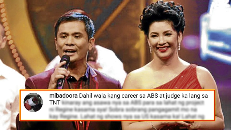 Regine Velasquez Defends Ogie Alcasid From Harsh Comment