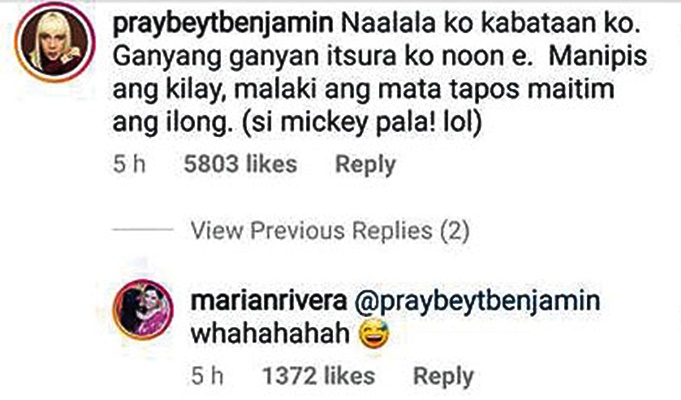 Vice Ganda Comments On Baby Zia S Photo Marian Rivera Reacts