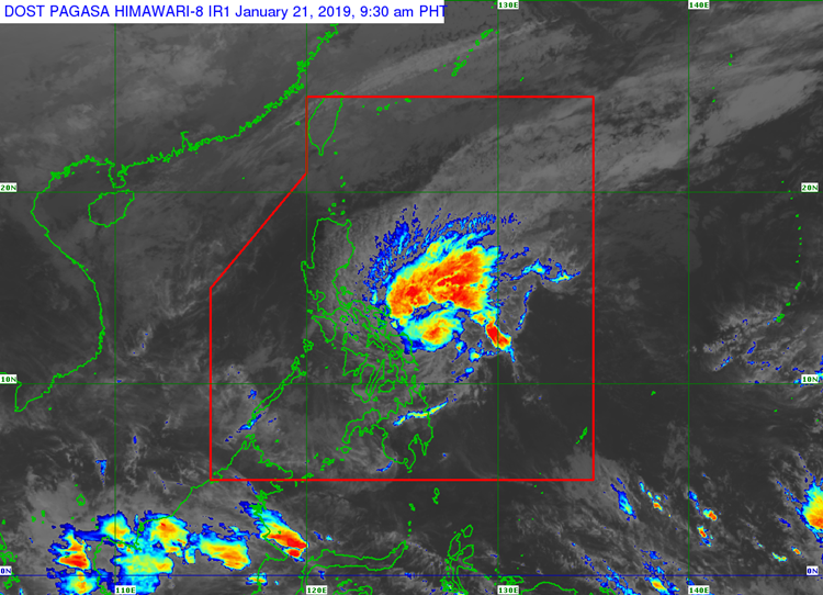 PAGASA Releases Latest Updates On Tropical Depression Amang (Jan 21)