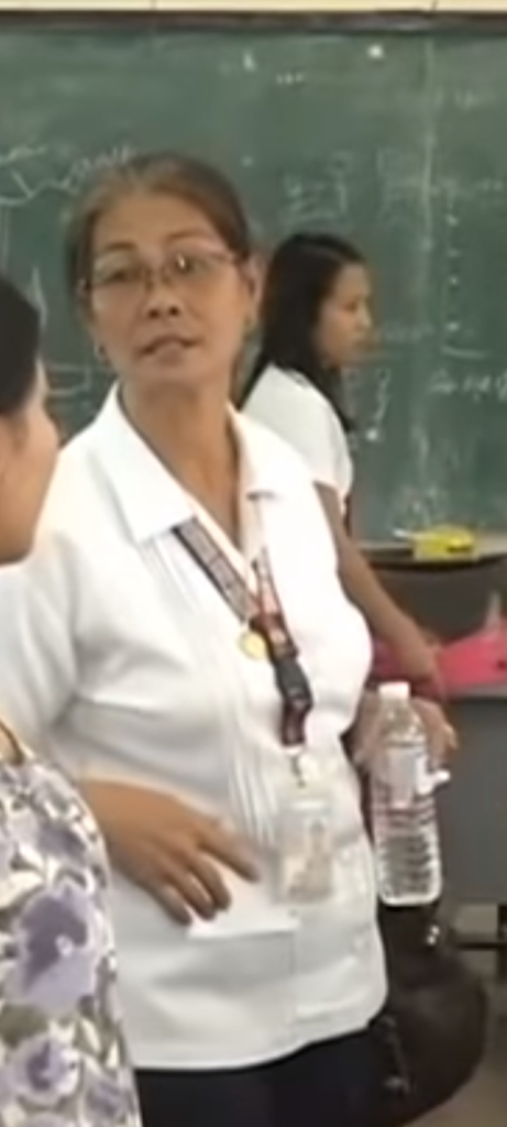 Lady Senior Citizen Student