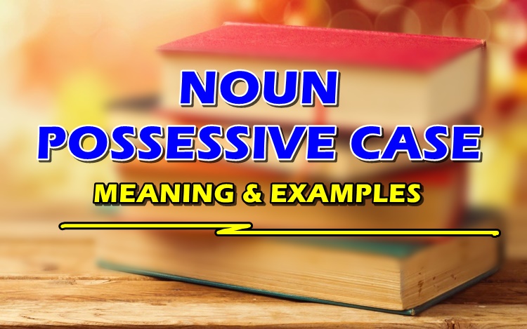 Examples Of Nouns In Possessive Case Philnews