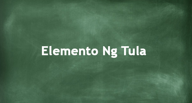 Elemento Ng Tula - Ano Ang Limang Mga Elemento Nito