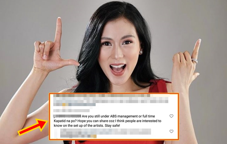 Alex Gonzaga Answers Are You Still Under Abs Management