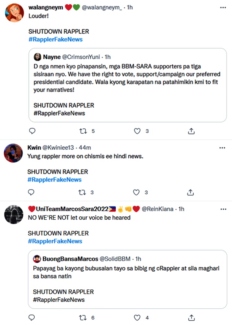 Rappler Fake News Hashtag Trends On Twitter Due To This