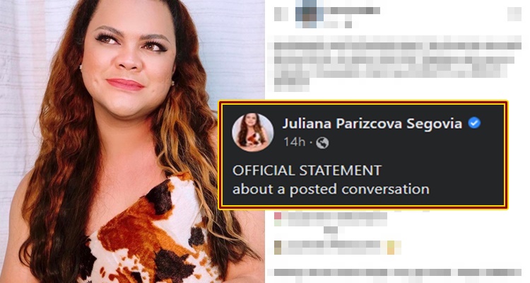 Juliana Parizcova Segovia Reacts To Utang Issue