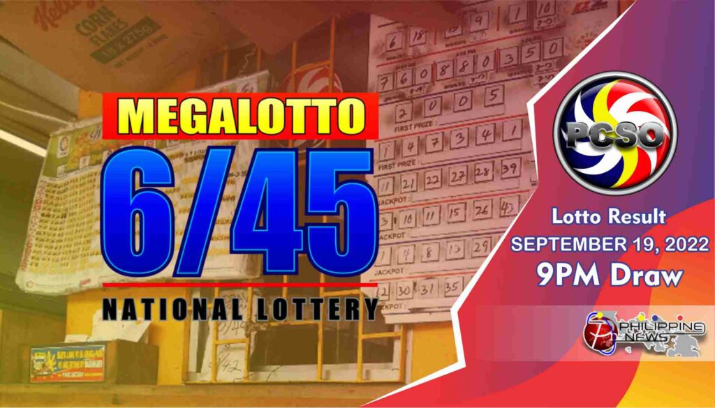 6/45 LOTTO RESULT Today, Monday, September 19, 2022 - Official PCSO ...