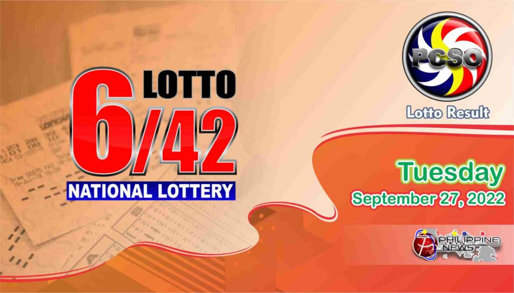 642 Lotto Result Today Tuesday September 27 2022 Official Pcso