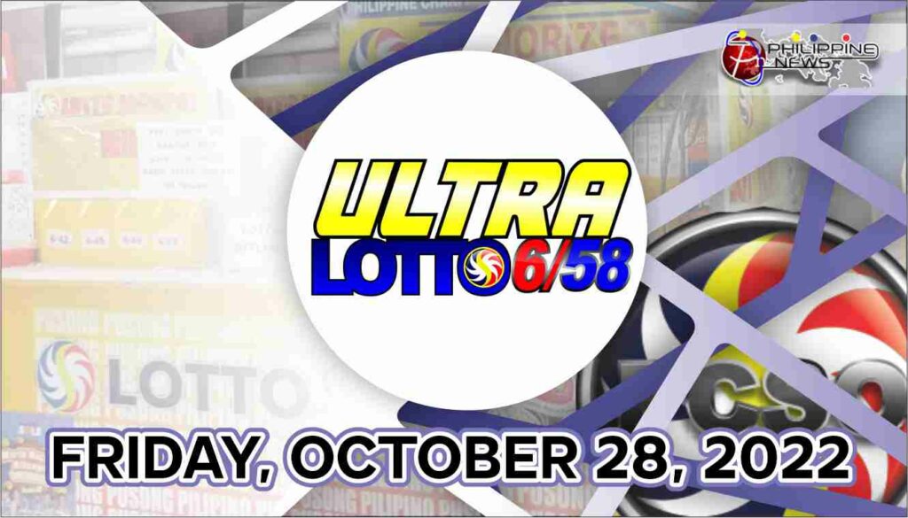 6/58 LOTTO RESULT Today, Friday, October 28, 2022 - Official PCSO Lotto ...