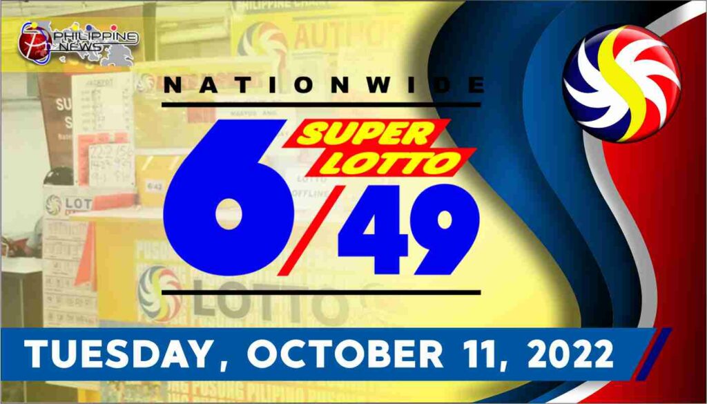 649 Lotto Result Today Tuesday October 11 2022 Official Pcso