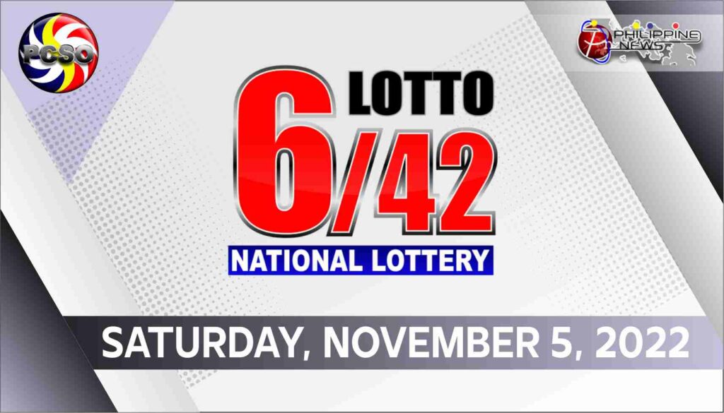 Lotto result online nov 5