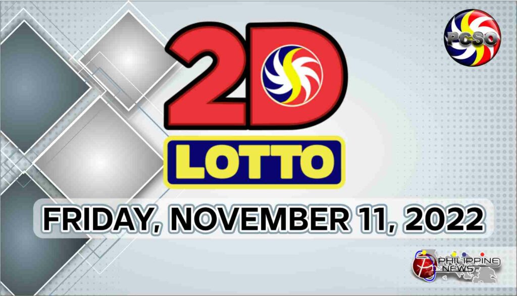 2D LOTTO RESULT Today, Friday, November 11, 2022 - Official PCSO Lotto ...