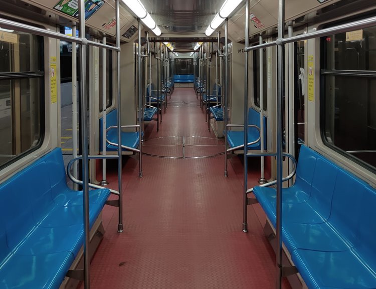 Sole Passenger Shares Experience of Riding Train Alone