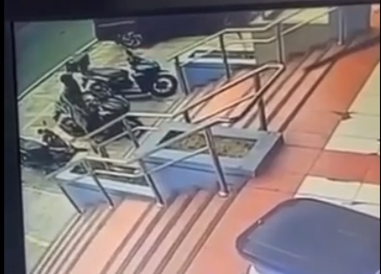 Parked Motorcycles