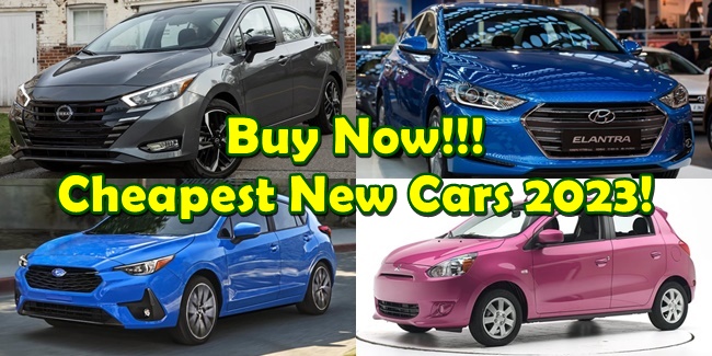 best new cheap cars 2023