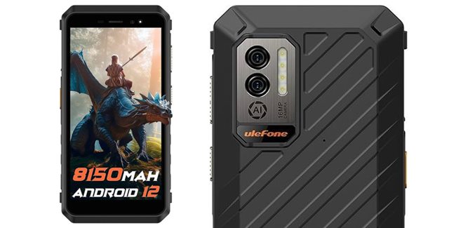 DQG Cover per Ulefone Power Armor X11 + Pellicola Protettiva in
