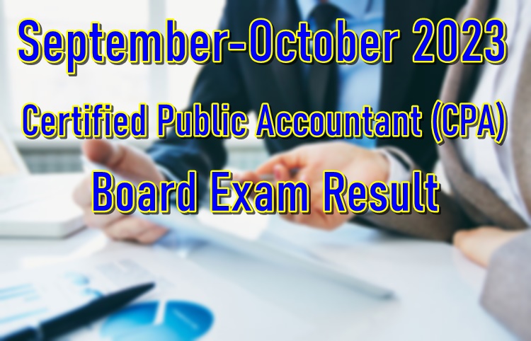 Cpa Board Exam Result September October Philnews