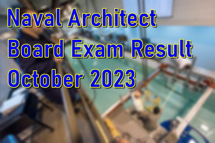 Naval Architect Board Exam Result October 2023 PhilNews