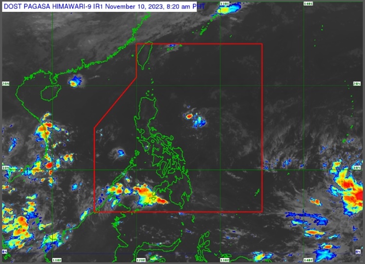 PAGASA Releases Latest Weather Update For Friday November 10 2023